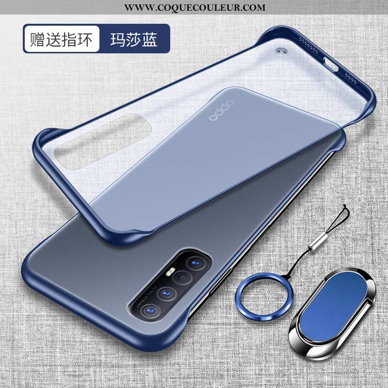 Étui Oppo Reno 3 Pro Fluide Doux Légère Étui, Coque Oppo Reno 3 Pro Silicone Transparent Jaune