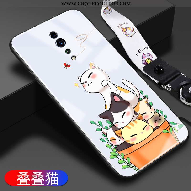 Coque Oppo Reno Z Charmant Téléphone Portable Silicone, Housse Oppo Reno Z Tendance Incassable Verte