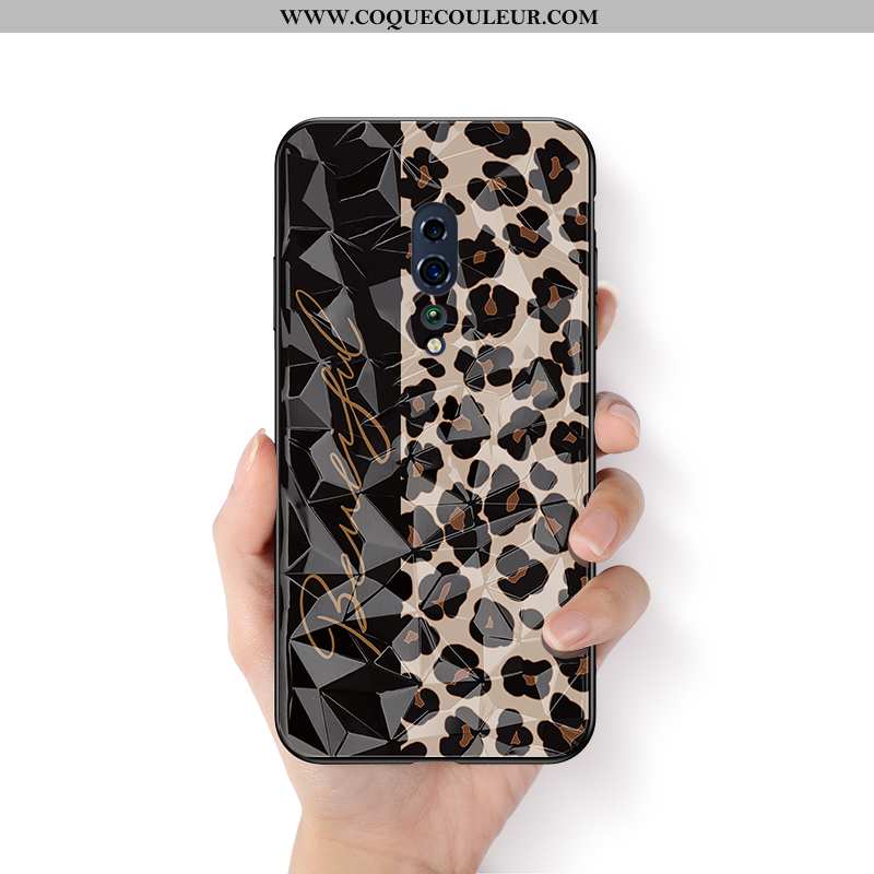 Étui Oppo Reno Z Protection Créatif Modèle Fleurie, Coque Oppo Reno Z Ornements Suspendus Rose