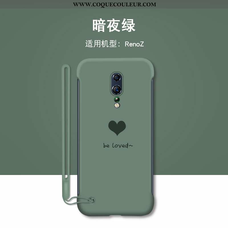 Coque Oppo Reno Z Créatif Incassable Protection, Housse Oppo Reno Z Tendance Personnalité Bleu