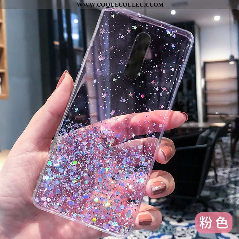 Housse Oppo Reno Z Transparent Créatif Téléphone Portable, Étui Oppo Reno Z Personnalité Légères Noi