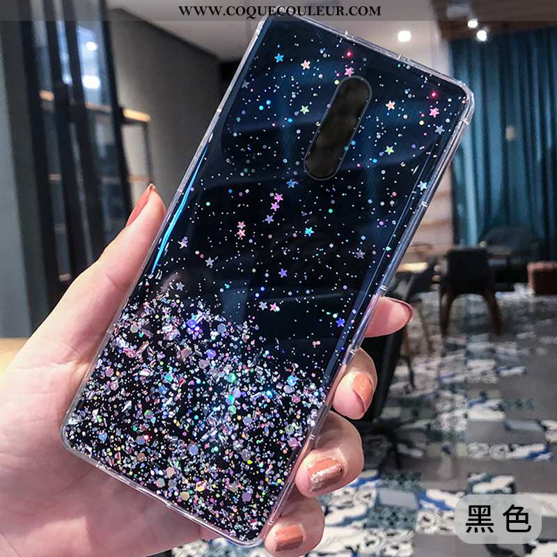 Housse Oppo Reno Z Transparent Créatif Téléphone Portable, Étui Oppo Reno Z Personnalité Légères Noi