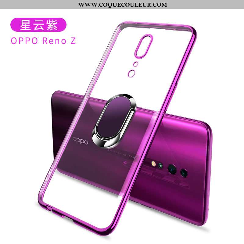 Coque Oppo Reno Z Créatif Fluide Doux Tout Compris, Housse Oppo Reno Z Ultra Doré