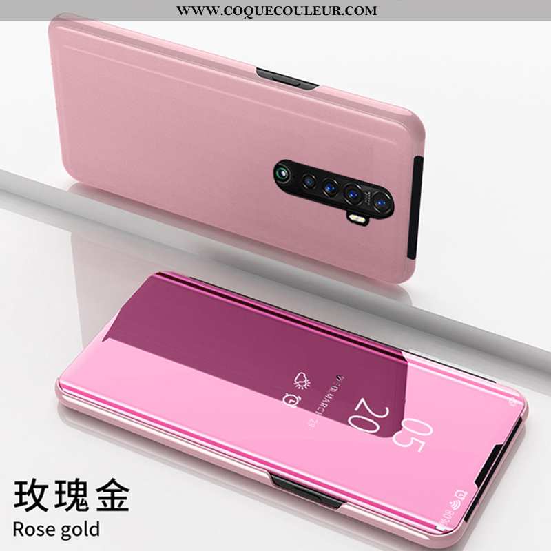 Étui Oppo Reno2 Mode Or Étui, Coque Oppo Reno2 Protection Doré