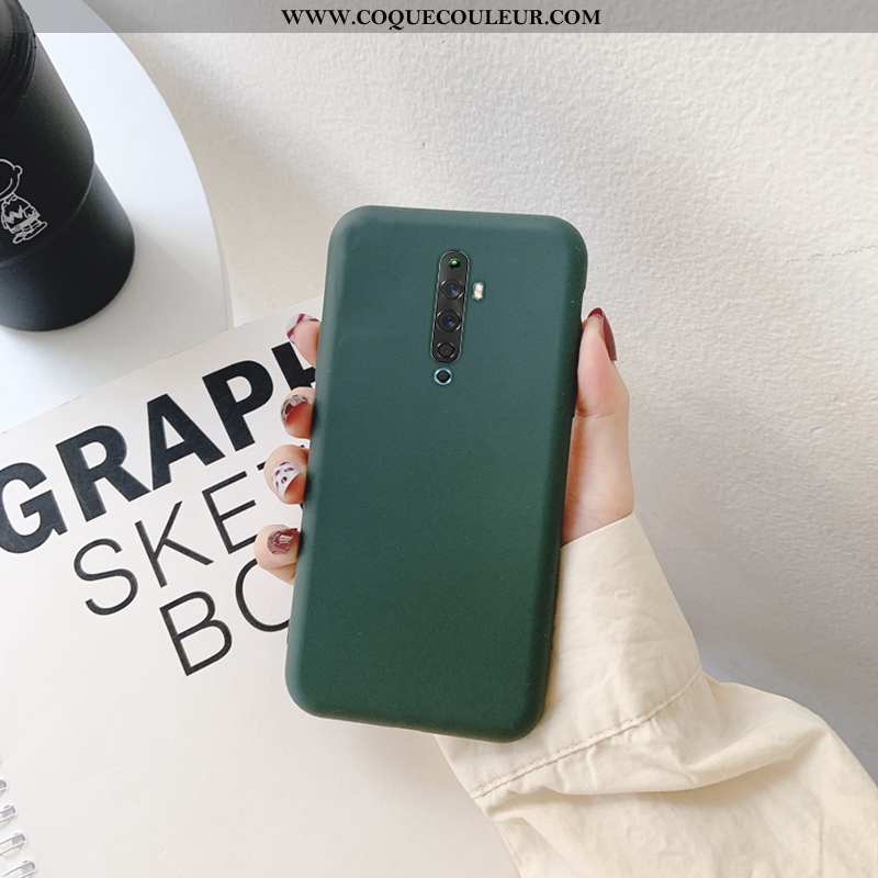 Coque Oppo Reno2 Silicone Téléphone Portable Tout Compris, Housse Oppo Reno2 Incassable Violet