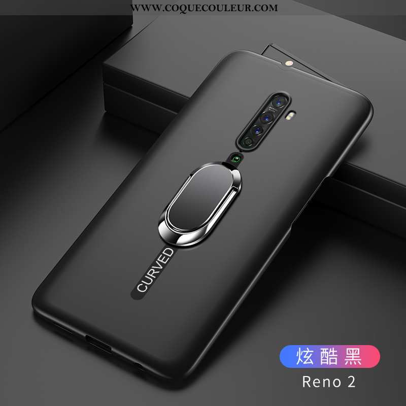 Coque Oppo Reno2 Légère Étui Difficile, Housse Oppo Reno2 Protection Ultra Bleu Foncé