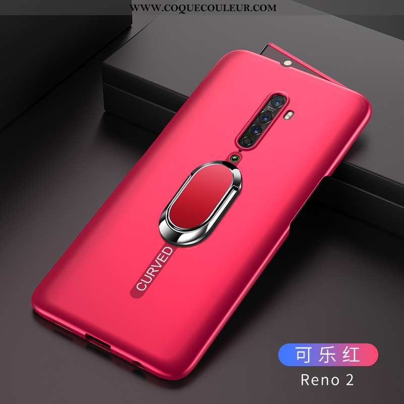 Coque Oppo Reno2 Légère Étui Difficile, Housse Oppo Reno2 Protection Ultra Bleu Foncé