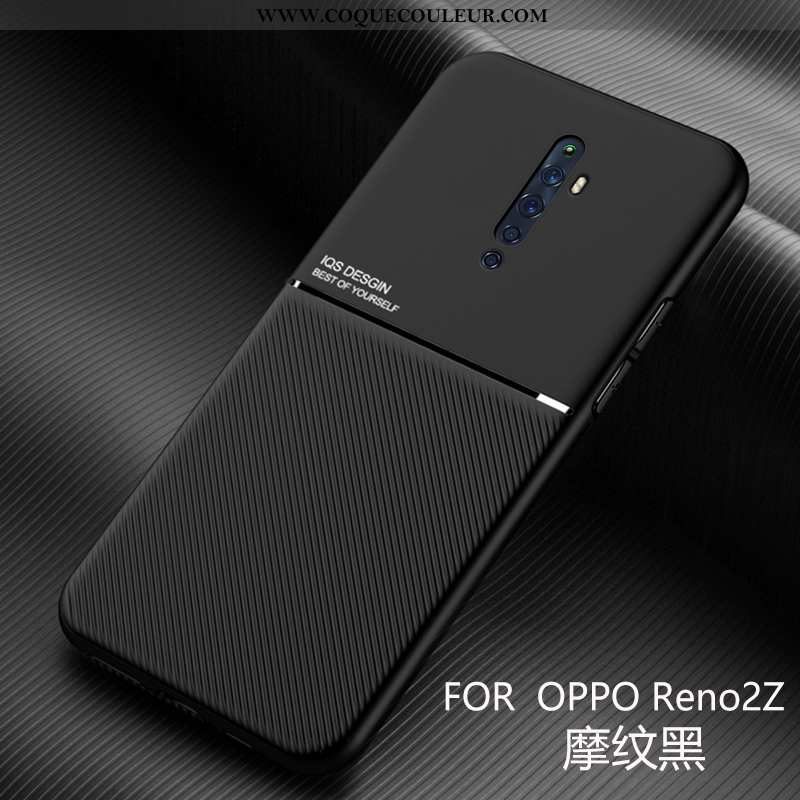 Étui Oppo Reno2 Z Créatif Tout Compris Coque, Coque Oppo Reno2 Z Tendance Téléphone Portable Bleu Fo