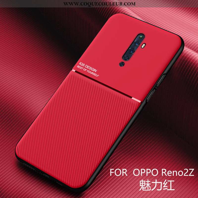 Étui Oppo Reno2 Z Créatif Tout Compris Coque, Coque Oppo Reno2 Z Tendance Téléphone Portable Bleu Fo