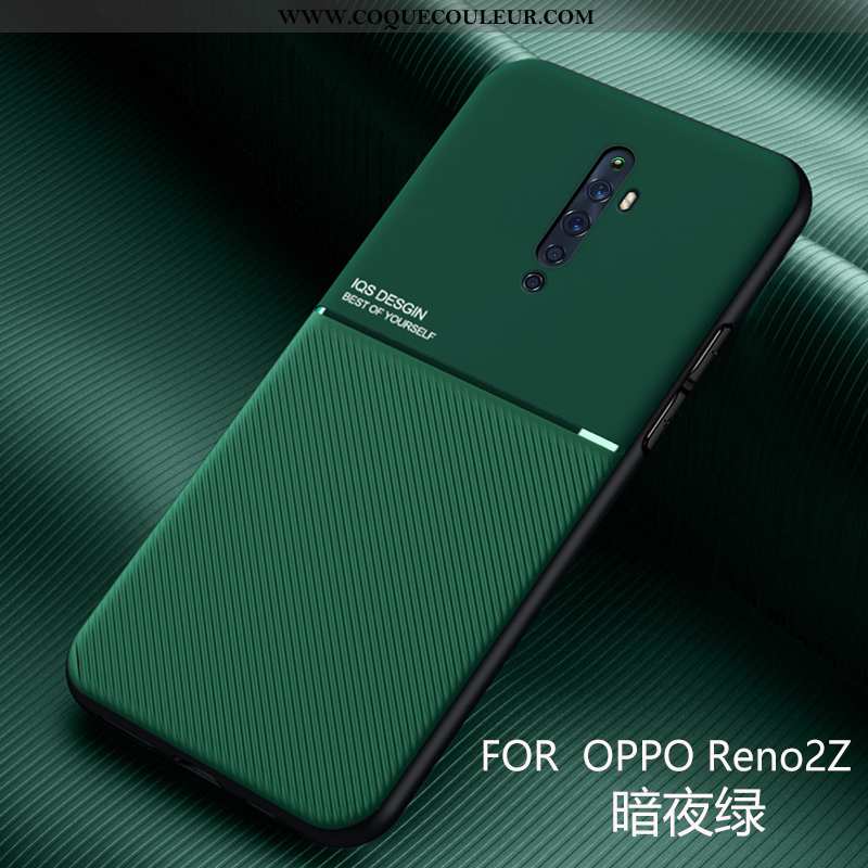 Étui Oppo Reno2 Z Créatif Tout Compris Coque, Coque Oppo Reno2 Z Tendance Téléphone Portable Bleu Fo