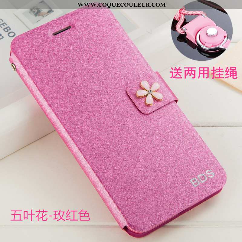 Housse Oppo Reno2 Z Protection Incassable Cuir, Étui Oppo Reno2 Z Strass Support Champagne