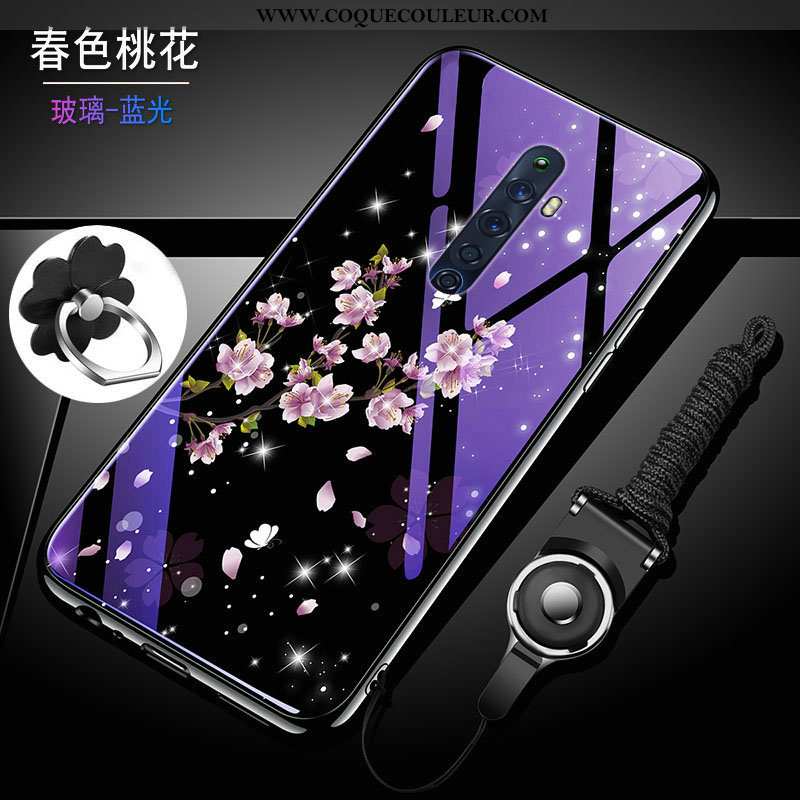 Coque Oppo Reno2 Z Silicone Fluide Doux Incassable, Housse Oppo Reno2 Z Protection Violet