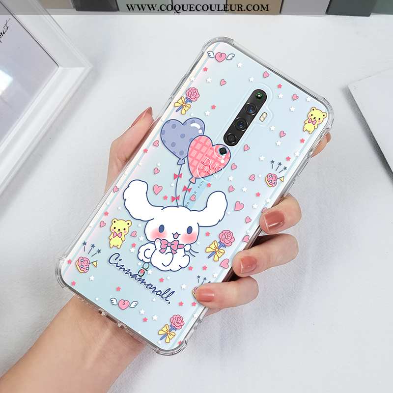 Coque Oppo Reno2 Z Fluide Doux Blanc Étui, Housse Oppo Reno2 Z Protection Blanche