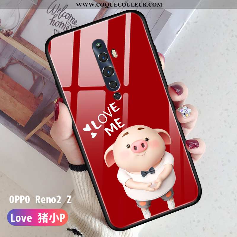 Coque Oppo Reno2 Z Charmant Protection Silicone, Housse Oppo Reno2 Z Tendance Verte