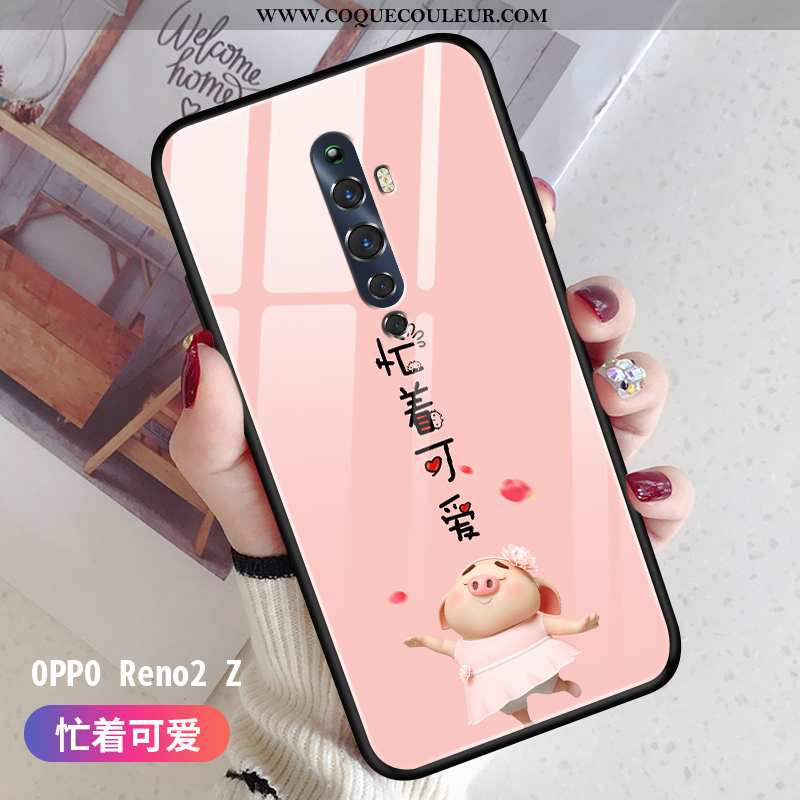 Coque Oppo Reno2 Z Charmant Protection Silicone, Housse Oppo Reno2 Z Tendance Verte