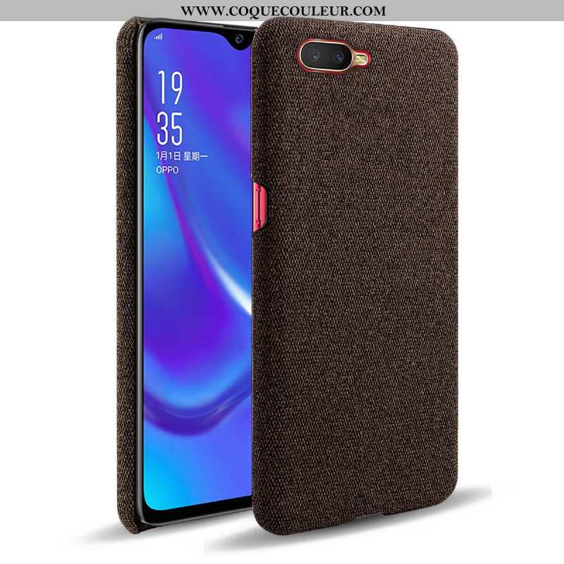 Housse Oppo Rx17 Neo Protection Coque Étui, Étui Oppo Rx17 Neo Incassable Difficile Bordeaux