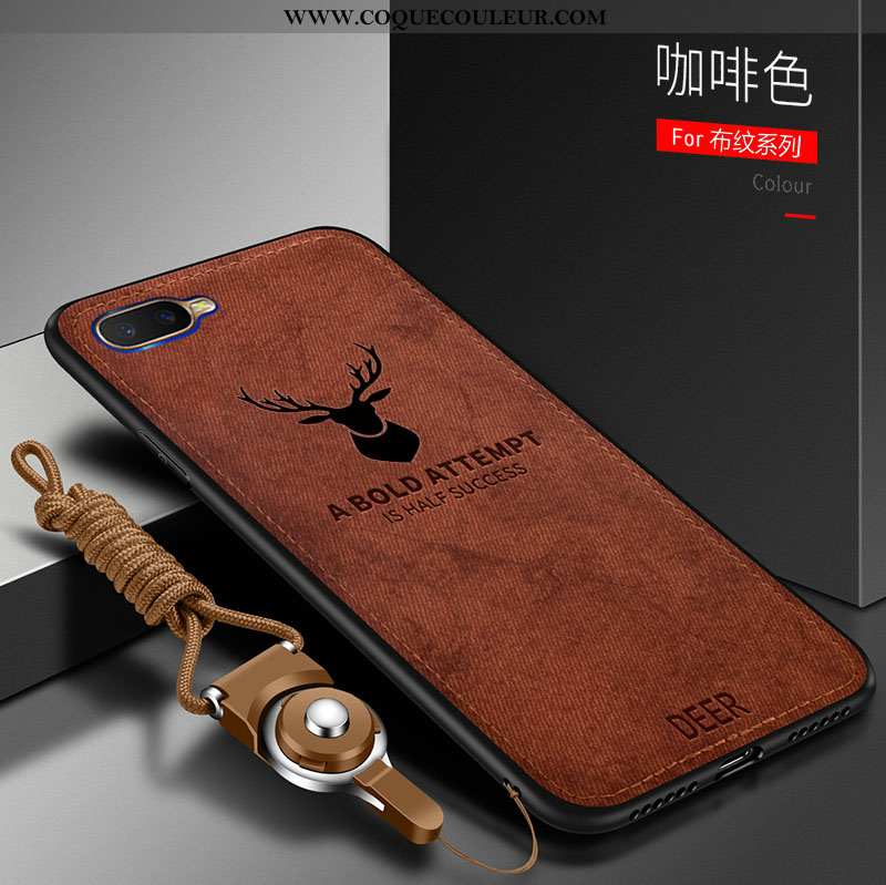 Coque Oppo Rx17 Neo Tendance Marron Créatif, Housse Oppo Rx17 Neo Fluide Doux Téléphone Portable