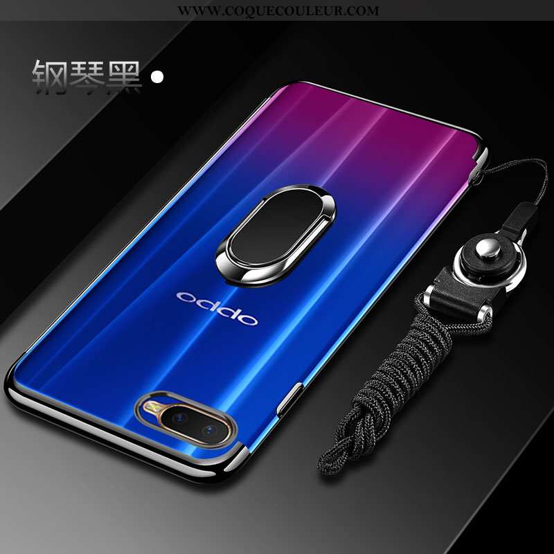 Étui Oppo Rx17 Neo Mode Bleu Anneau, Coque Oppo Rx17 Neo Protection