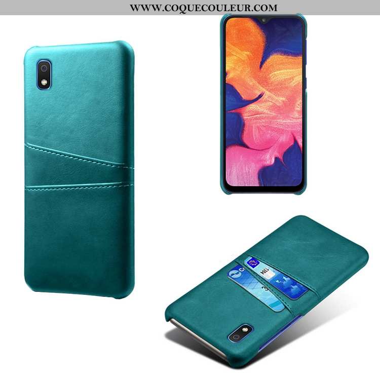 Housse Samsung Galaxy A10 Personnalité Étui Incassable, Samsung Galaxy A10 Cuir Petit Rouge