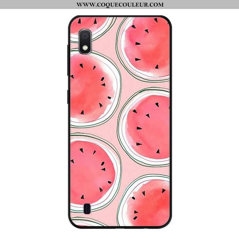 Housse Samsung Galaxy A10 Personnalité Coque Étui, Étui Samsung Galaxy A10 Créatif Incassable Verte