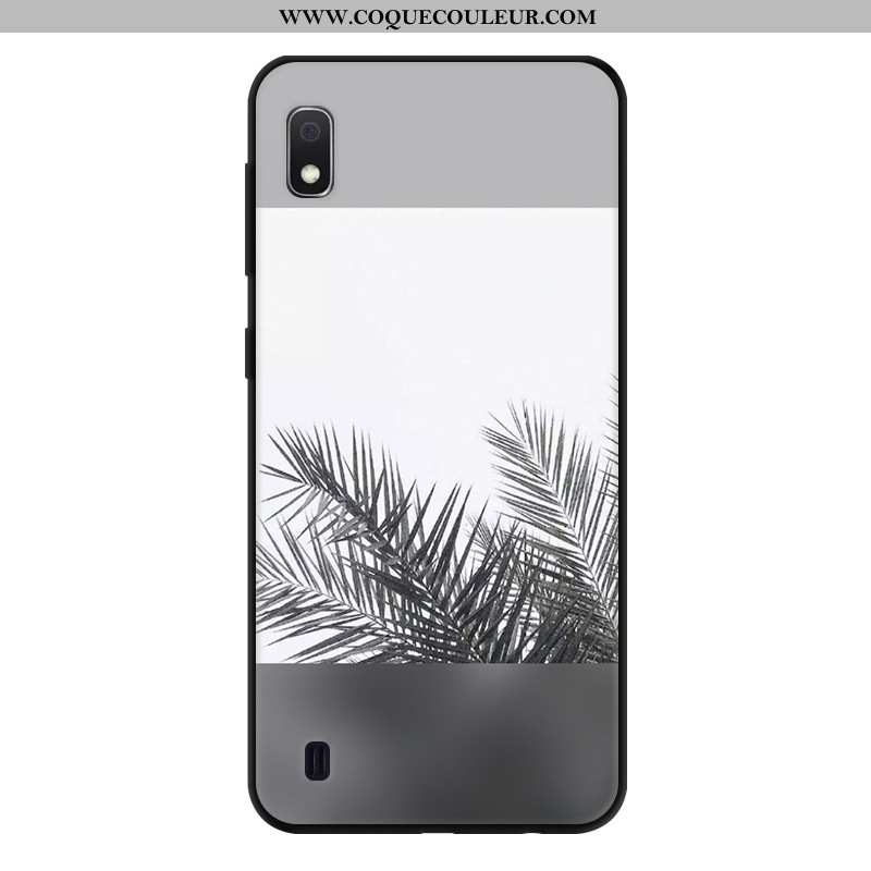 Housse Samsung Galaxy A10 Personnalité Coque Étui, Étui Samsung Galaxy A10 Créatif Incassable Verte