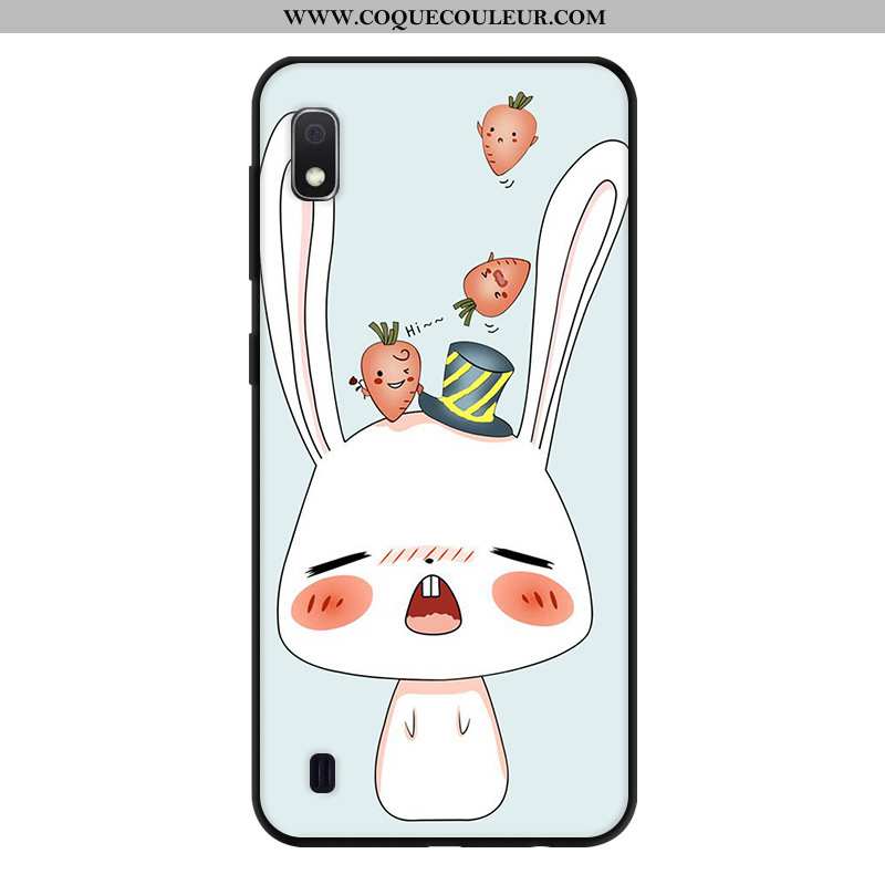 Housse Samsung Galaxy A10 Personnalité Coque Étui, Étui Samsung Galaxy A10 Créatif Incassable Verte