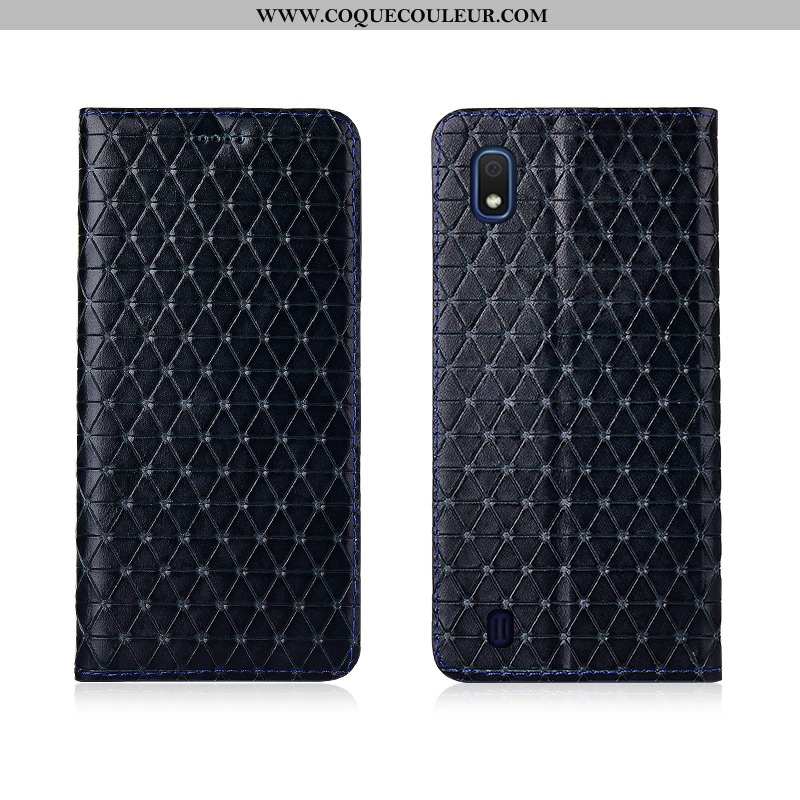 Housse Samsung Galaxy A10 Protection Tout Compris Plaid, Étui Samsung Galaxy A10 Délavé En Daim Nouv