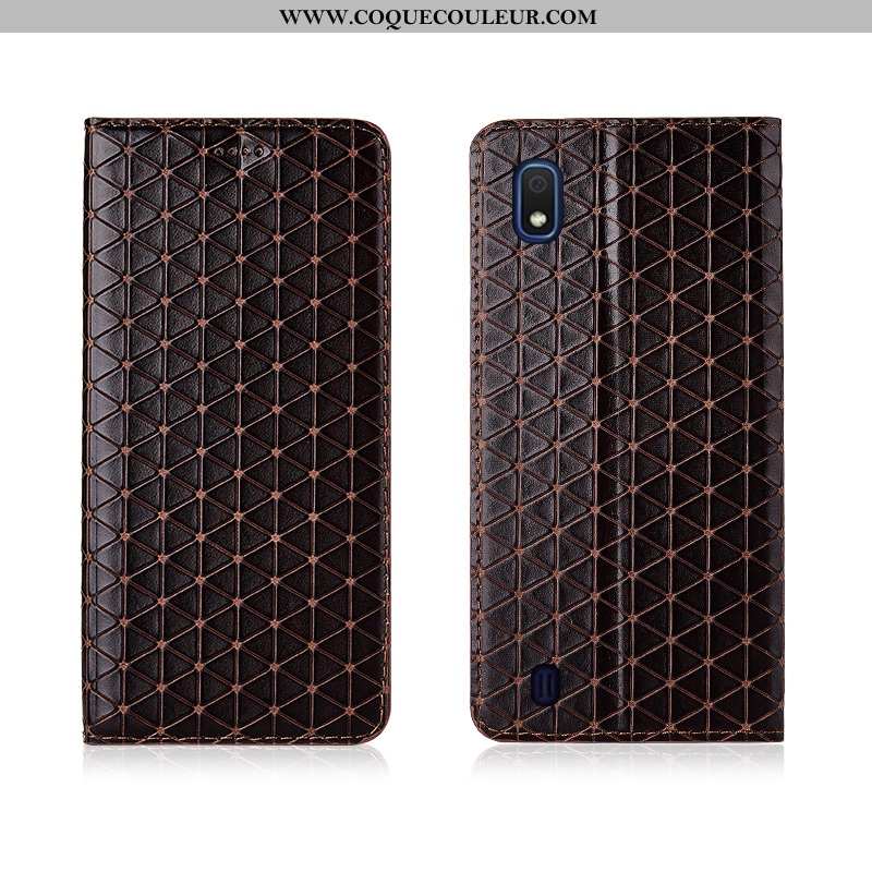 Housse Samsung Galaxy A10 Protection Tout Compris Plaid, Étui Samsung Galaxy A10 Délavé En Daim Nouv