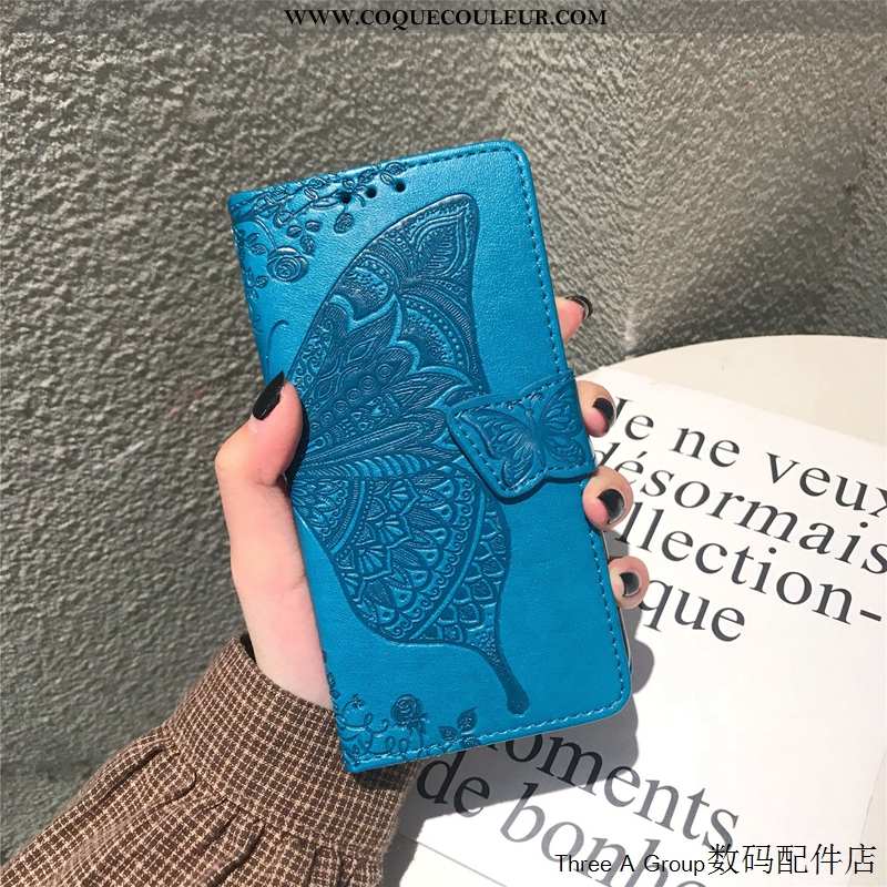 Coque Samsung Galaxy A10 Silicone Étui, Housse Samsung Galaxy A10 Protection Créatif Bleu