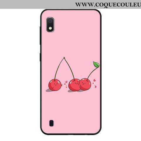 Coque Samsung Galaxy A10 Délavé En Daim Étoile Frais, Housse Samsung Galaxy A10 Fluide Doux Protecti