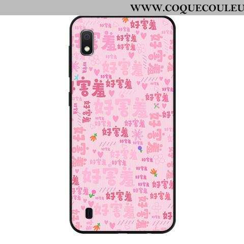 Coque Samsung Galaxy A10 Délavé En Daim Étoile Frais, Housse Samsung Galaxy A10 Fluide Doux Protecti