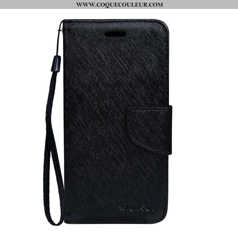 Étui Samsung Galaxy A10 Modèle Fleurie Noir Soie Mulberry, Coque Samsung Galaxy A10 Protection Houss