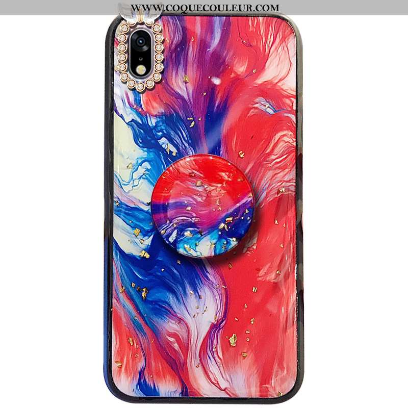 Coque Samsung Galaxy A10 Mode Pompon Coque, Housse Samsung Galaxy A10 Incruster Strass Incassable Ro