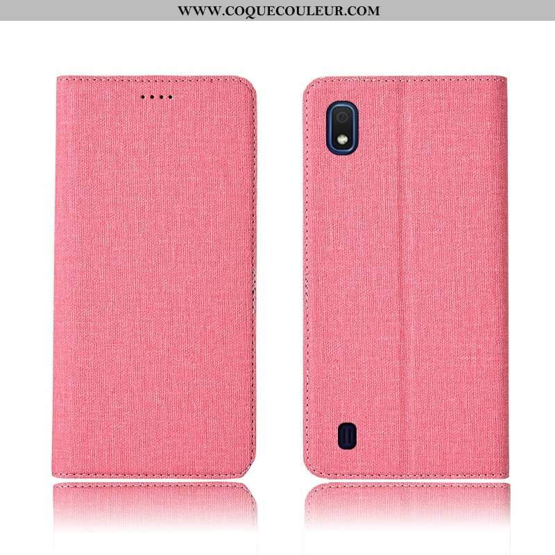 Housse Samsung Galaxy A10 Fluide Doux Bleu Étui, Étui Samsung Galaxy A10 Silicone Incassable