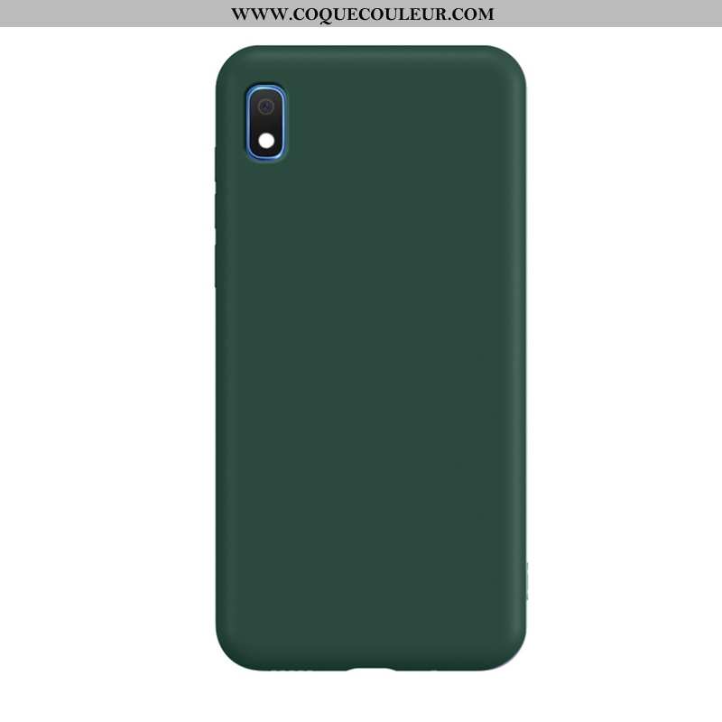 Coque Samsung Galaxy A10 Mode Tendance Vert, Housse Samsung Galaxy A10 Protection Tout Compris Verte