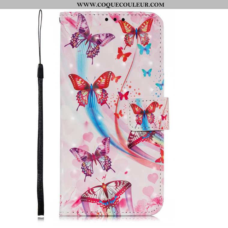 Housse Samsung Galaxy A10s Protection Rose Incassable, Étui Samsung Galaxy A10s Dessin Animé Télépho