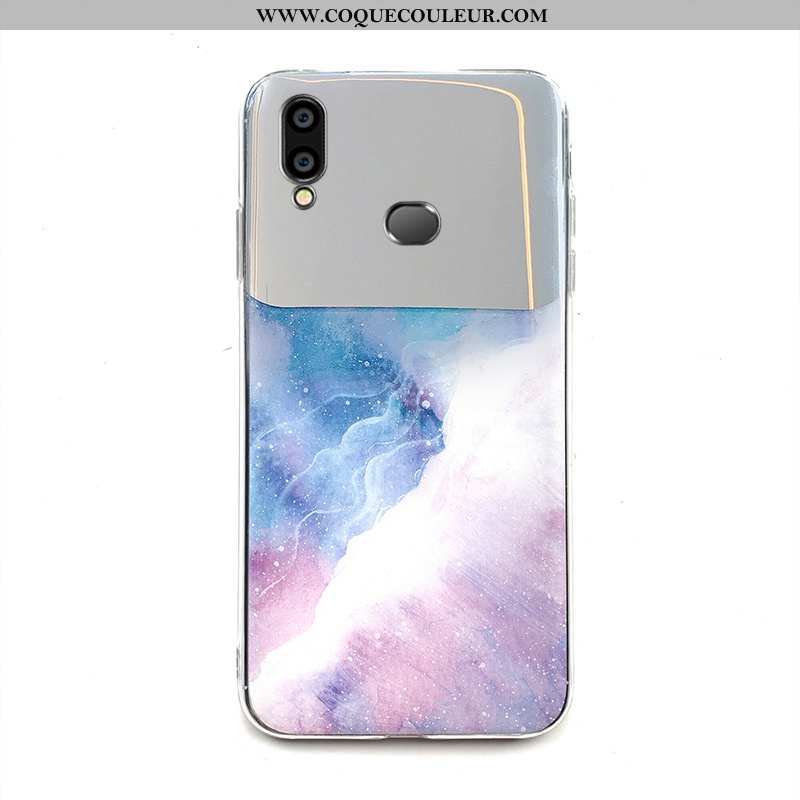 Étui Samsung Galaxy A10s Légère Argent Tendance, Coque Samsung Galaxy A10s Fluide Doux Légères