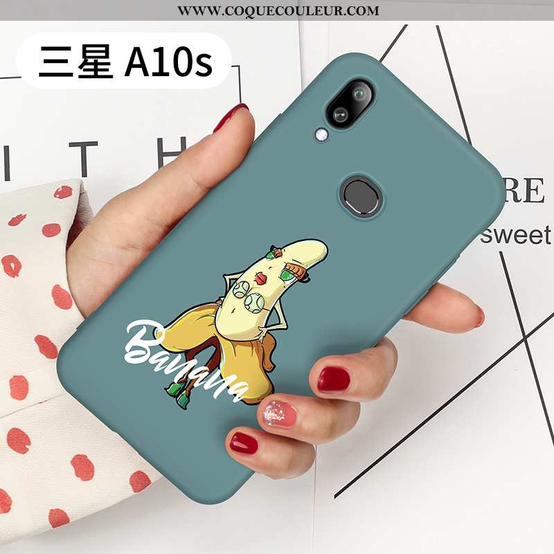 Étui Samsung Galaxy A10s Personnalité Légère, Coque Samsung Galaxy A10s Créatif Tendance Rose