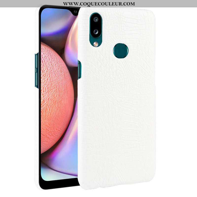 Étui Samsung Galaxy A10s Modèle Fleurie Difficile Noir, Coque Samsung Galaxy A10s Protection Étoile 