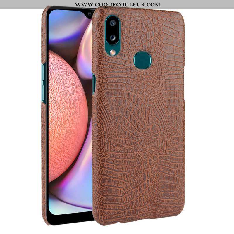 Étui Samsung Galaxy A10s Modèle Fleurie Difficile Noir, Coque Samsung Galaxy A10s Protection Étoile 