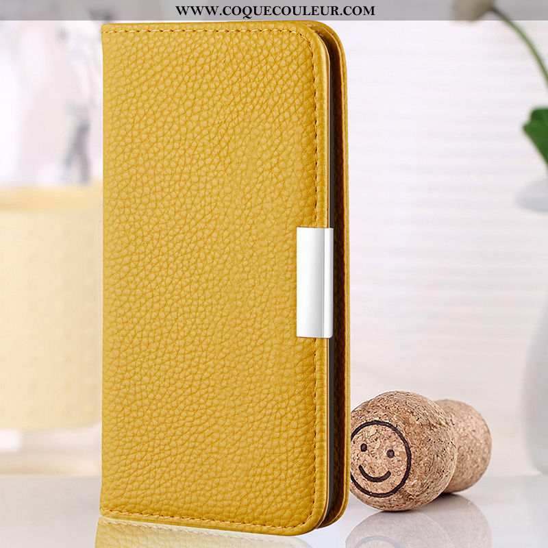 Étui Samsung Galaxy A20e Cuir Incassable, Coque Samsung Galaxy A20e En Silicone Étoile Jaune