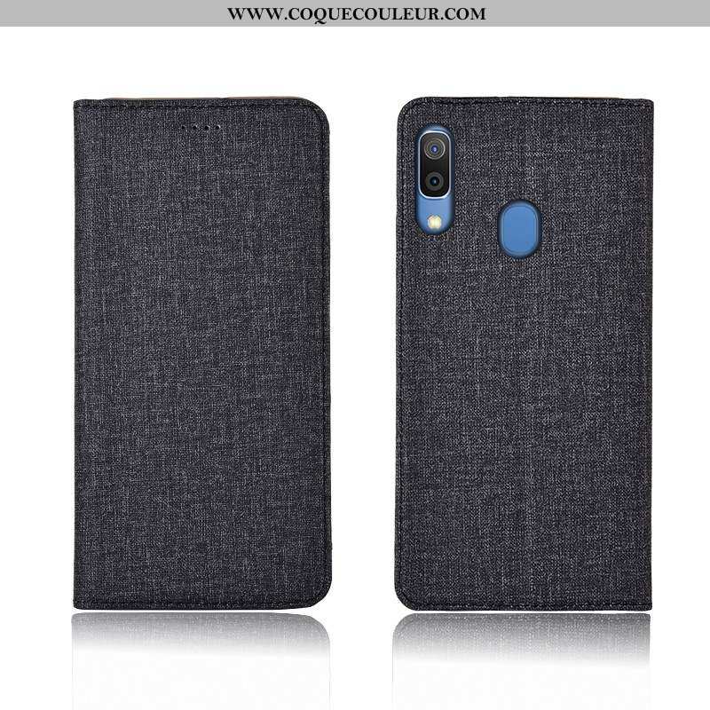 Coque Samsung Galaxy A20e Silicone Incassable Gris, Housse Samsung Galaxy A20e Protection Étui Gris