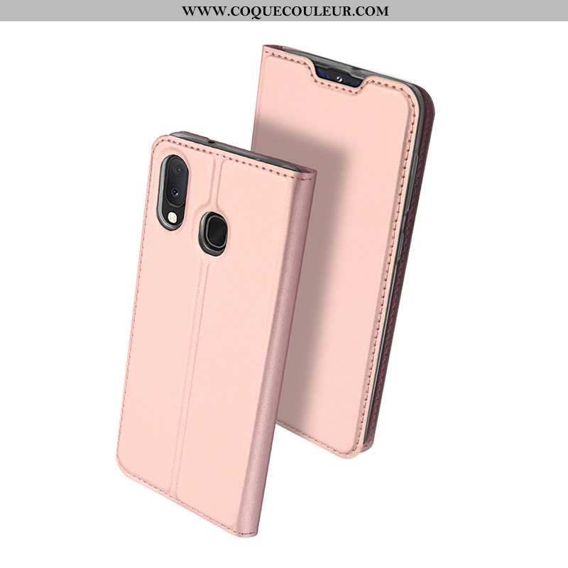 Coque Samsung Galaxy A20e Protection Incassable Étui, Housse Samsung Galaxy A20e Cuir Noir