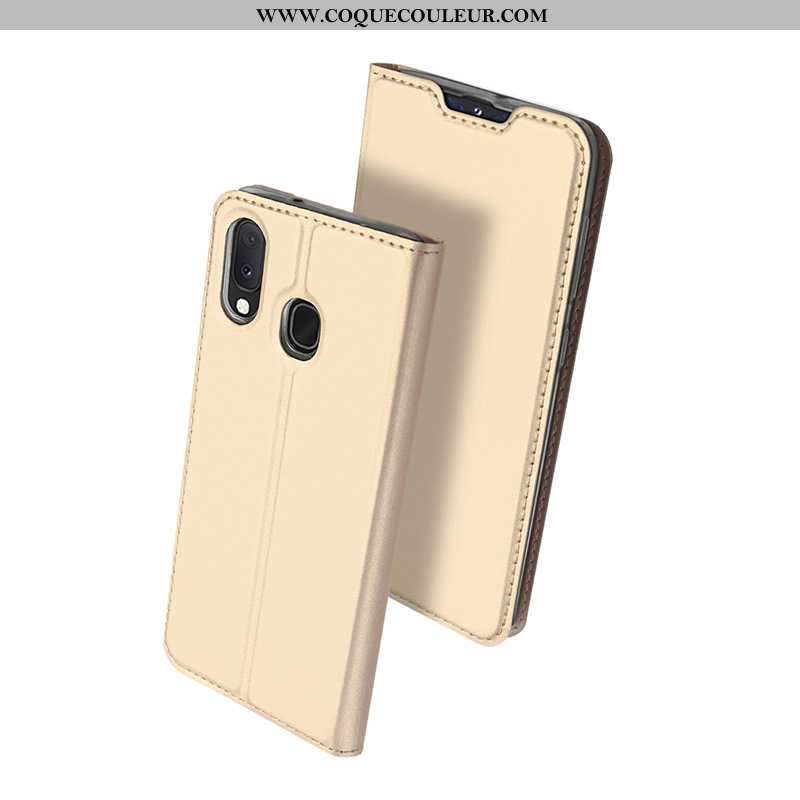 Coque Samsung Galaxy A20e Protection Incassable Étui, Housse Samsung Galaxy A20e Cuir Noir