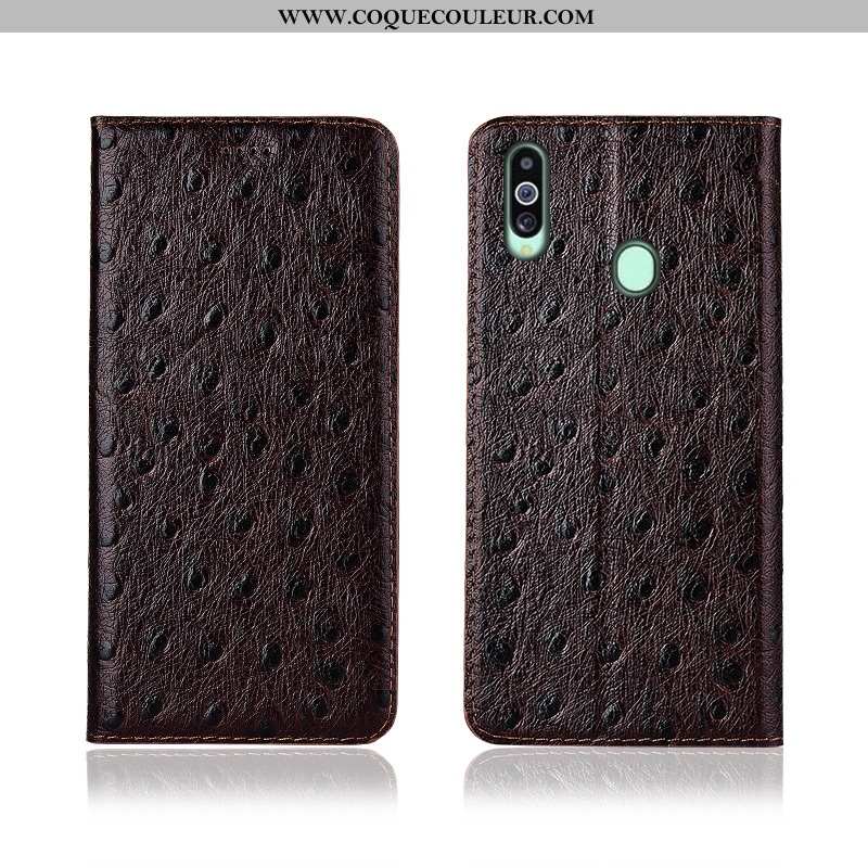 Étui Samsung Galaxy A20s Modèle Fleurie Noir Silicone, Coque Samsung Galaxy A20s Fluide Doux