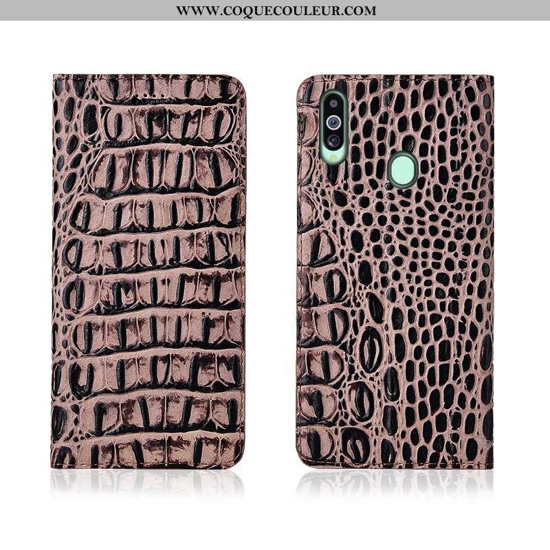 Coque Samsung Galaxy A20s Fluide Doux Cuir Protection, Housse Samsung Galaxy A20s Silicone Tendance 