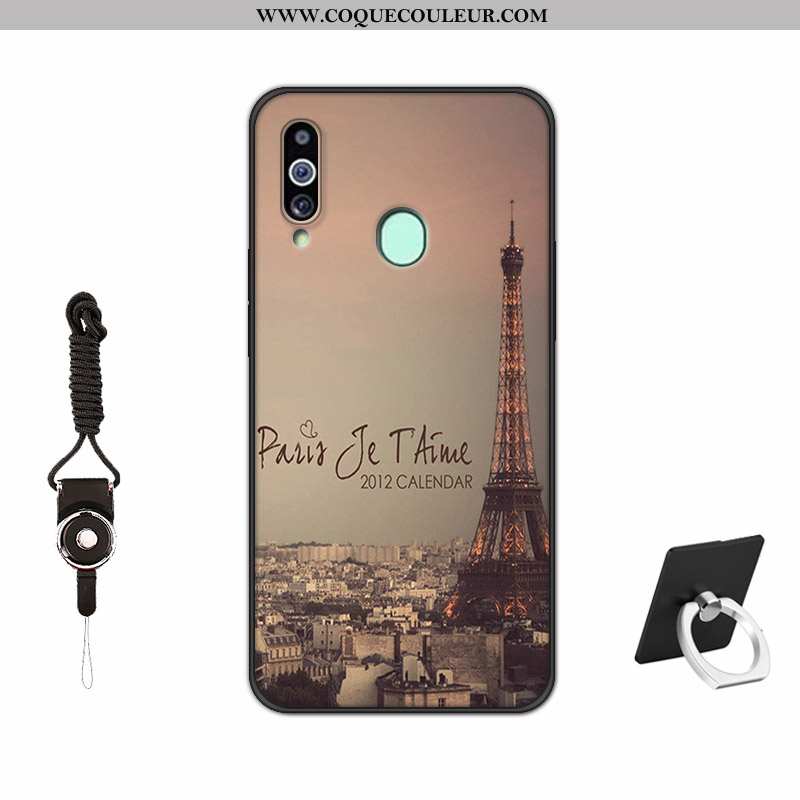 Étui Samsung Galaxy A20s Protection Tout Compris Peinture, Coque Samsung Galaxy A20s Délavé En Daim 