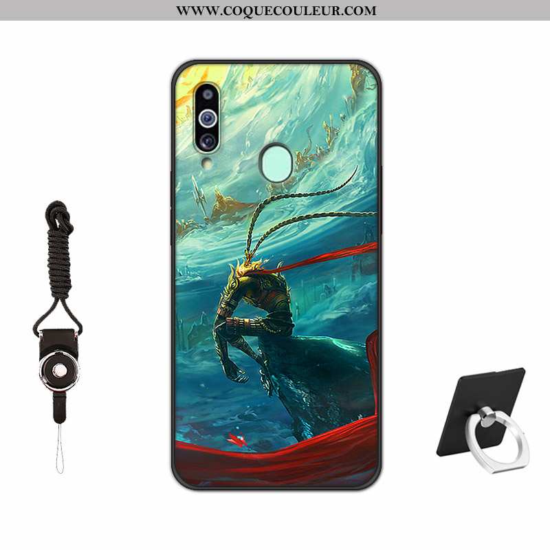 Étui Samsung Galaxy A20s Protection Tout Compris Peinture, Coque Samsung Galaxy A20s Délavé En Daim 