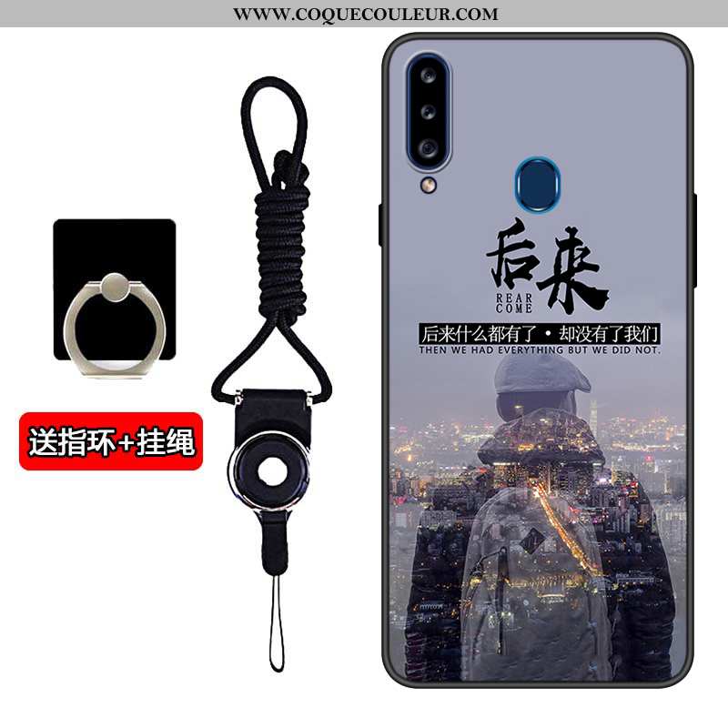 Housse Samsung Galaxy A20s Tendance Charmant Incassable, Étui Samsung Galaxy A20s Protection Modèle 