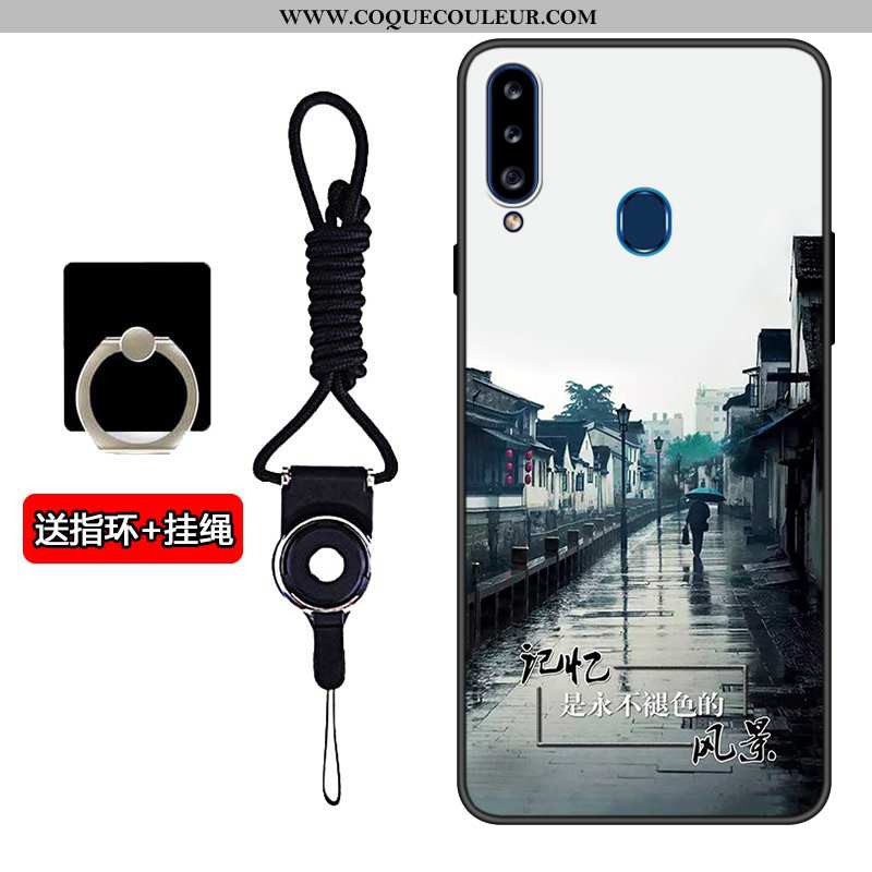 Housse Samsung Galaxy A20s Tendance Charmant Incassable, Étui Samsung Galaxy A20s Protection Modèle 